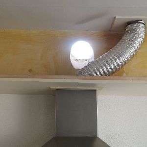 Afzuigkapgat boren in Eindhoven