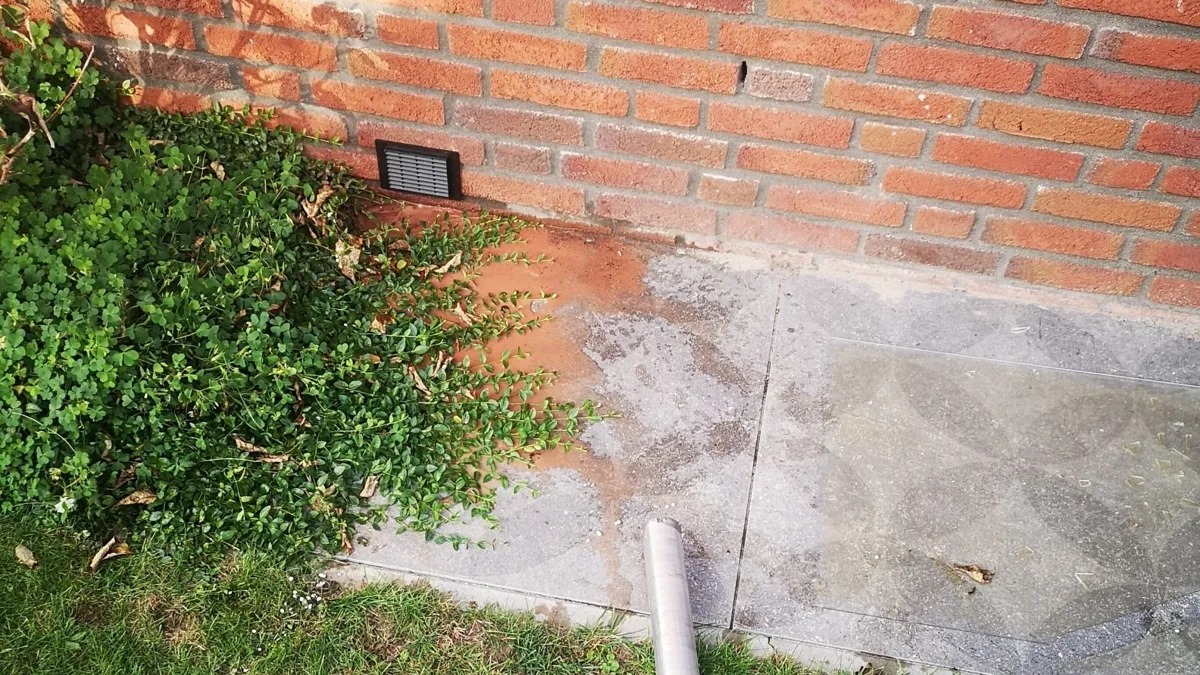 Geplaatst ventilatie rooster bij een nieuwbouwwoning in Eindhoven
